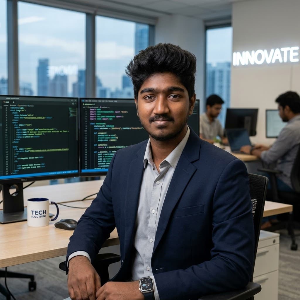 Praveen Wijewardana — Software Engineer (SE) and Full-Stack Developer portrait