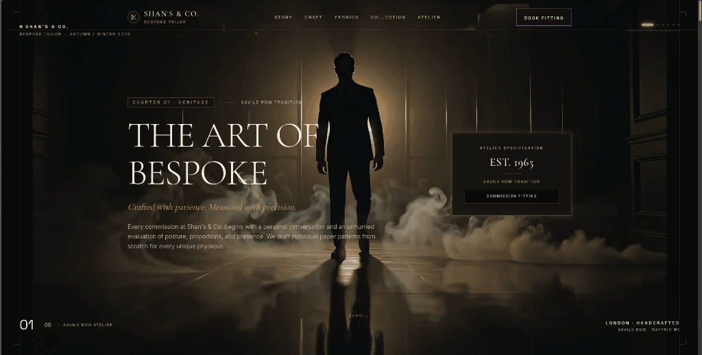 Luxury Bespoke Tailoring